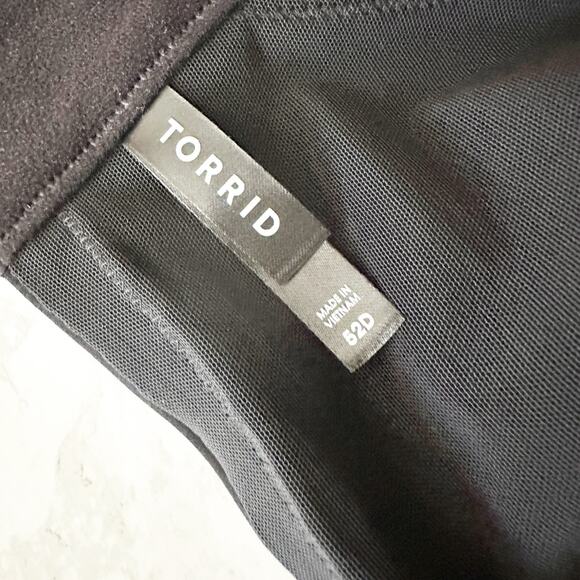 Torrid‎ Everyday Wire Free Lightly Lined Molded Bra Rich Black Size 52D NEW - Picture 12 of 13